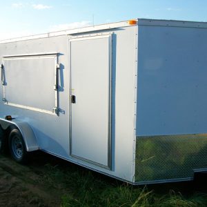 7x14 Enclosed Trailer