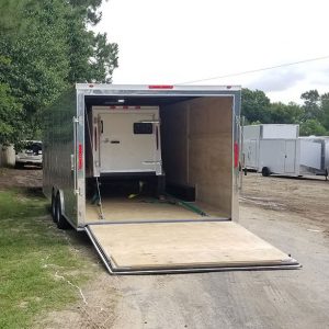 8.5x22 Enclosed Trailer